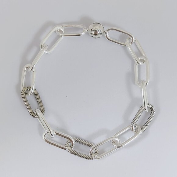 Pandora Bracelet Femme Me Link Bracelet S925 Sterling Silver - Picture 2 of 4